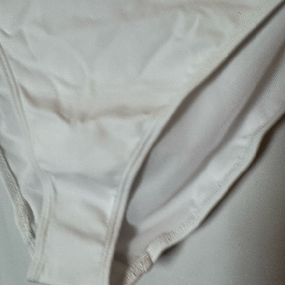 Andie The Tropez White Bikini Swim Bottom XL - Picture 2 of 9
